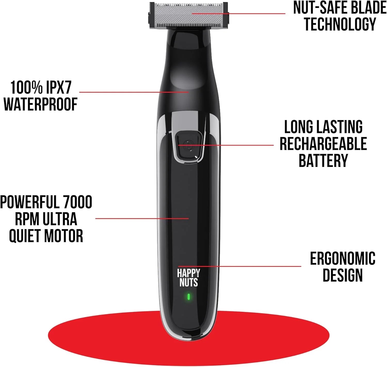 HAPPY NUTS The Ballber�� Electric Body Hair Trimmer for Men