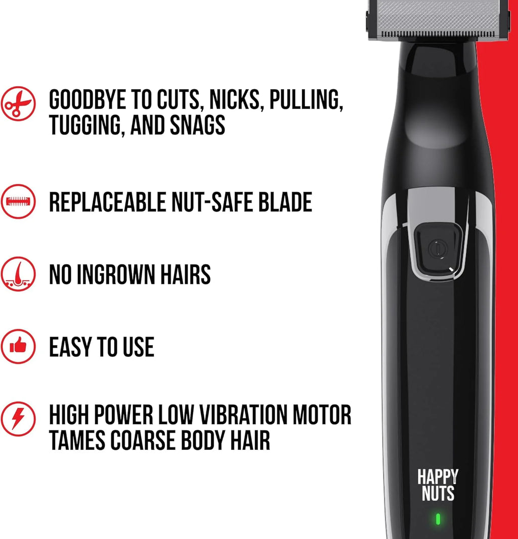 HAPPY NUTS The Ballber�� Electric Body Hair Trimmer for Men