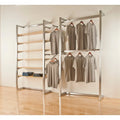 Econoco Alta System Satin Chrome Wall Module