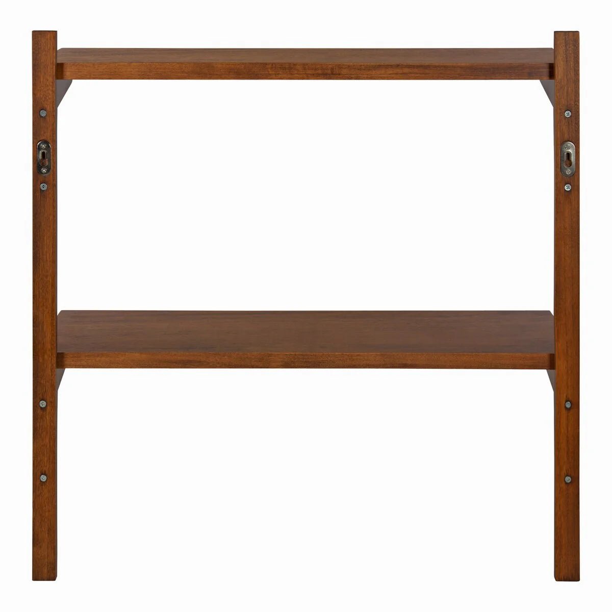 Kate and Laurel Meridien Mid-Century Wall Shelves - 24x8x24