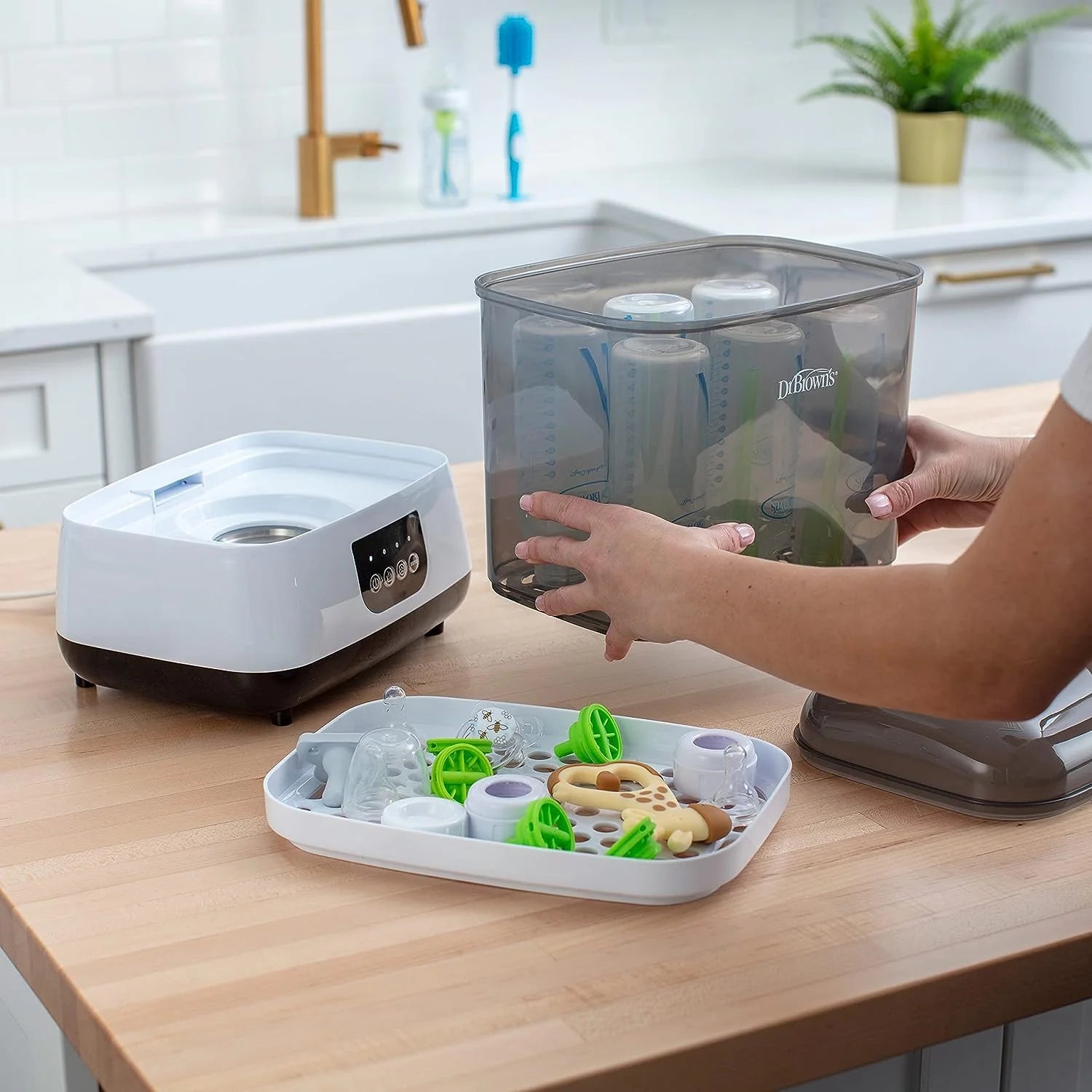Dr. Brown's All-in-One Sterilizer and Dryer for Baby Bottles