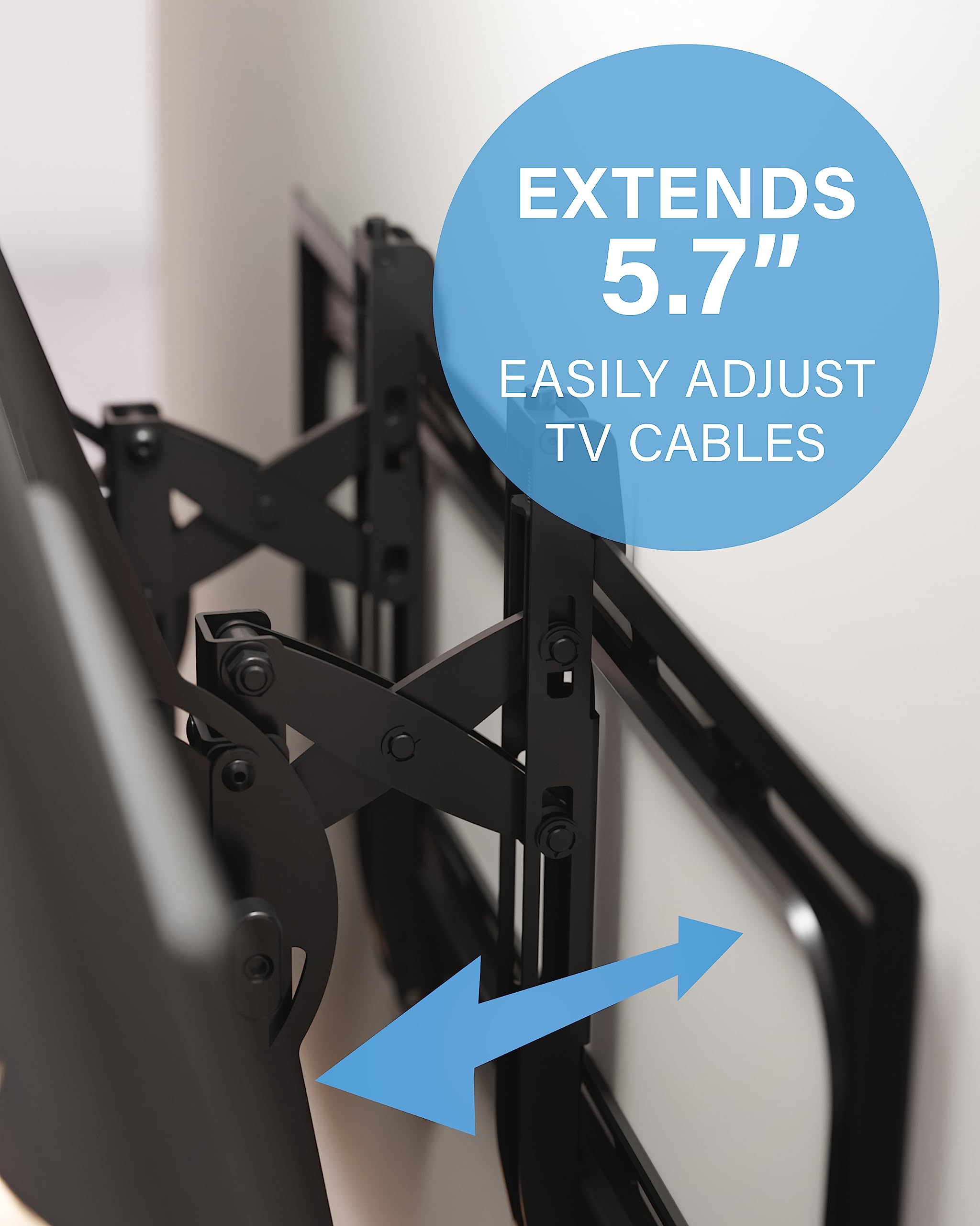 SANUS Tilting TV Wall Mount for Large TVs Up to 90��