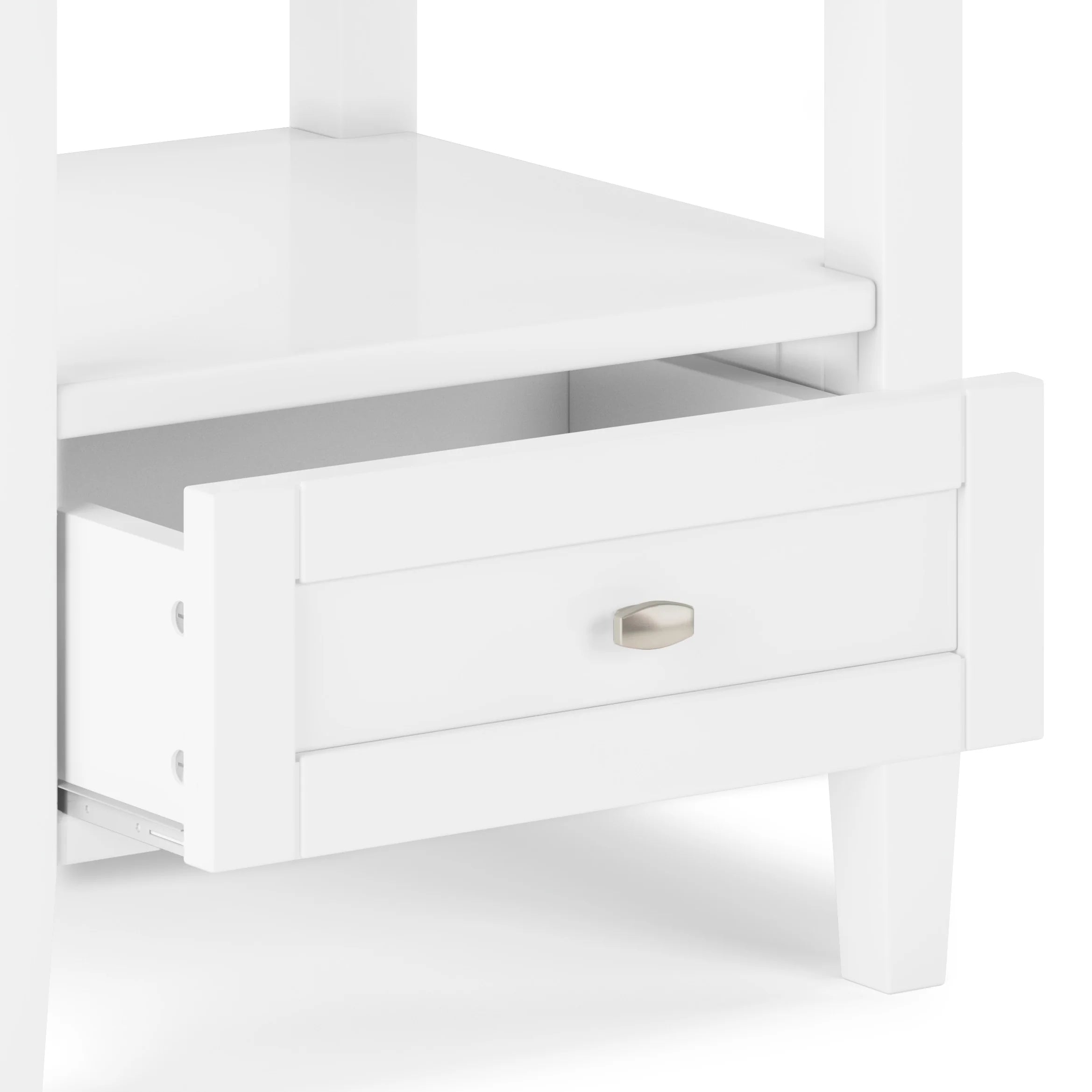 WYNDENHALL Norfolk SOLID WOOD 20 inch Wide Rectangle Transitional End Side Table - 20 inch Wide