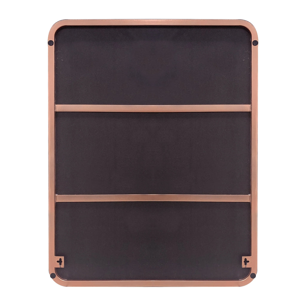 Wall Mirror Vanity Mirror Bathroom Mirror with Round Corner (1 Piece)
