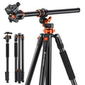 K&F CONCEPT 90'' Ultra High Camera Tripod with Metal Ball Head