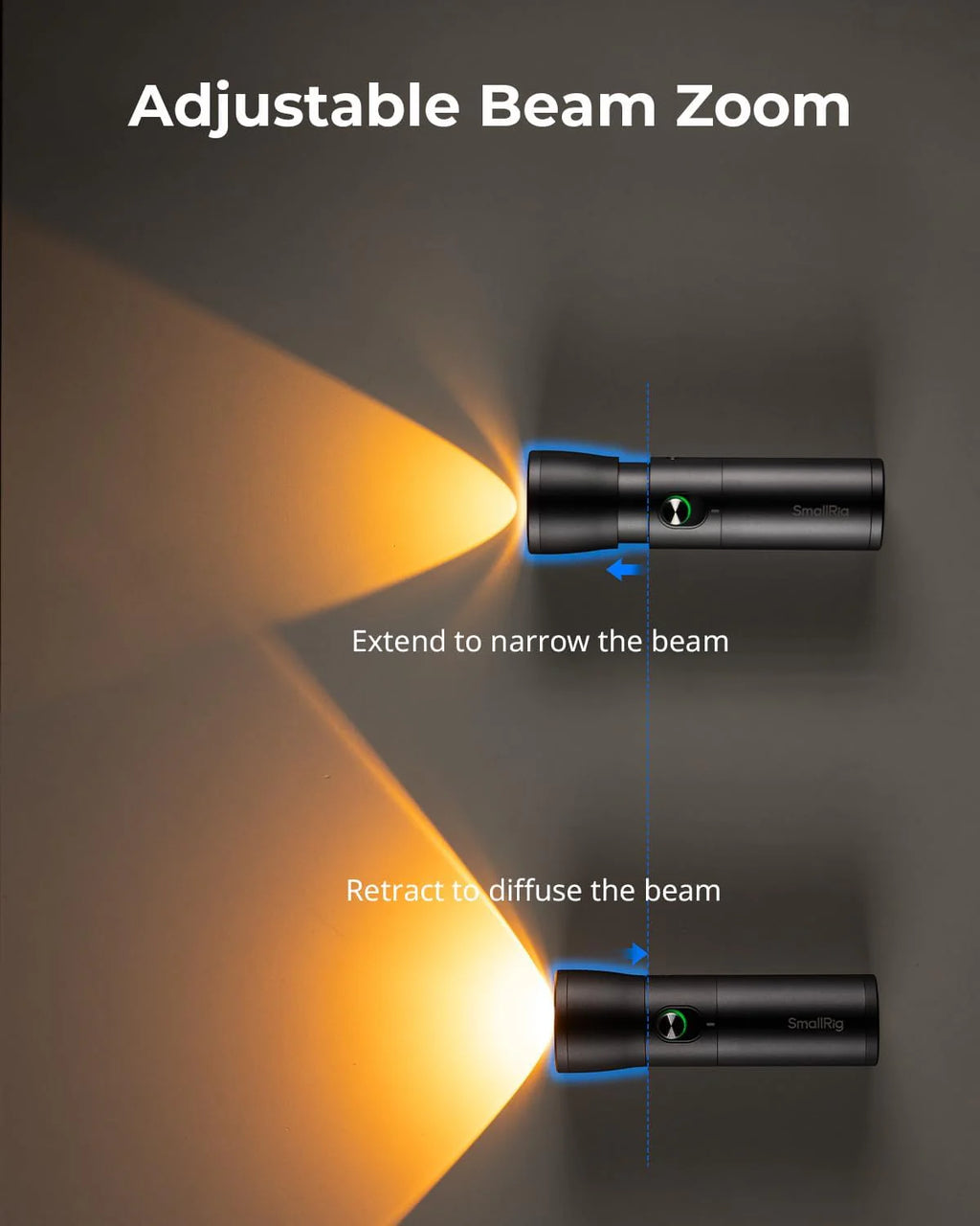 Smallrig RGB LED Photography Flashlight, 4 Color Fill Light