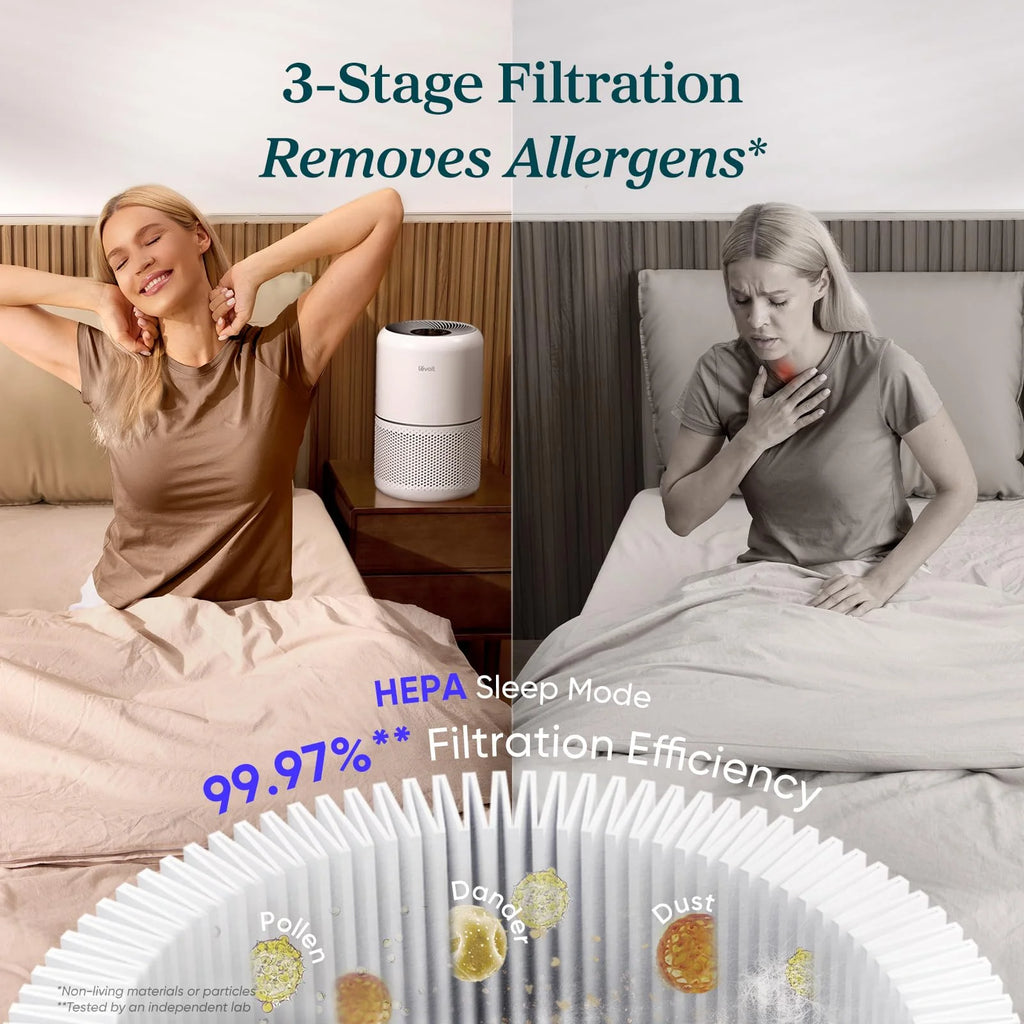 LEVOIT Core300-P Air Purifier for Home Allergens & Pets