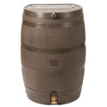 RTS HOME ACCENTS 50-Gallon Rain Barrel with Brass Spigot - Walnut