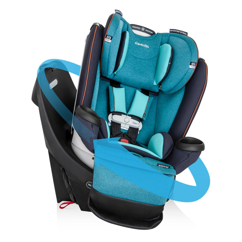 EVENFLO Revolve360 Extend All-in-One Car Seat with Cover