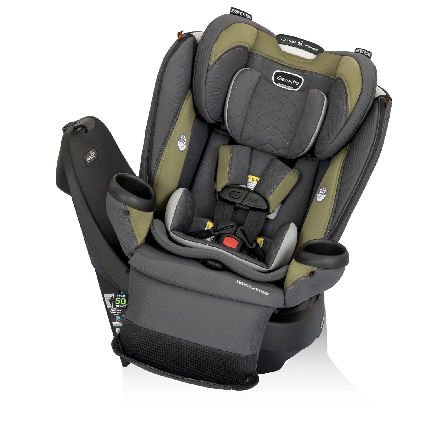 EVENFLO Revolve360 Extend All-in-One Car Seat with Cover