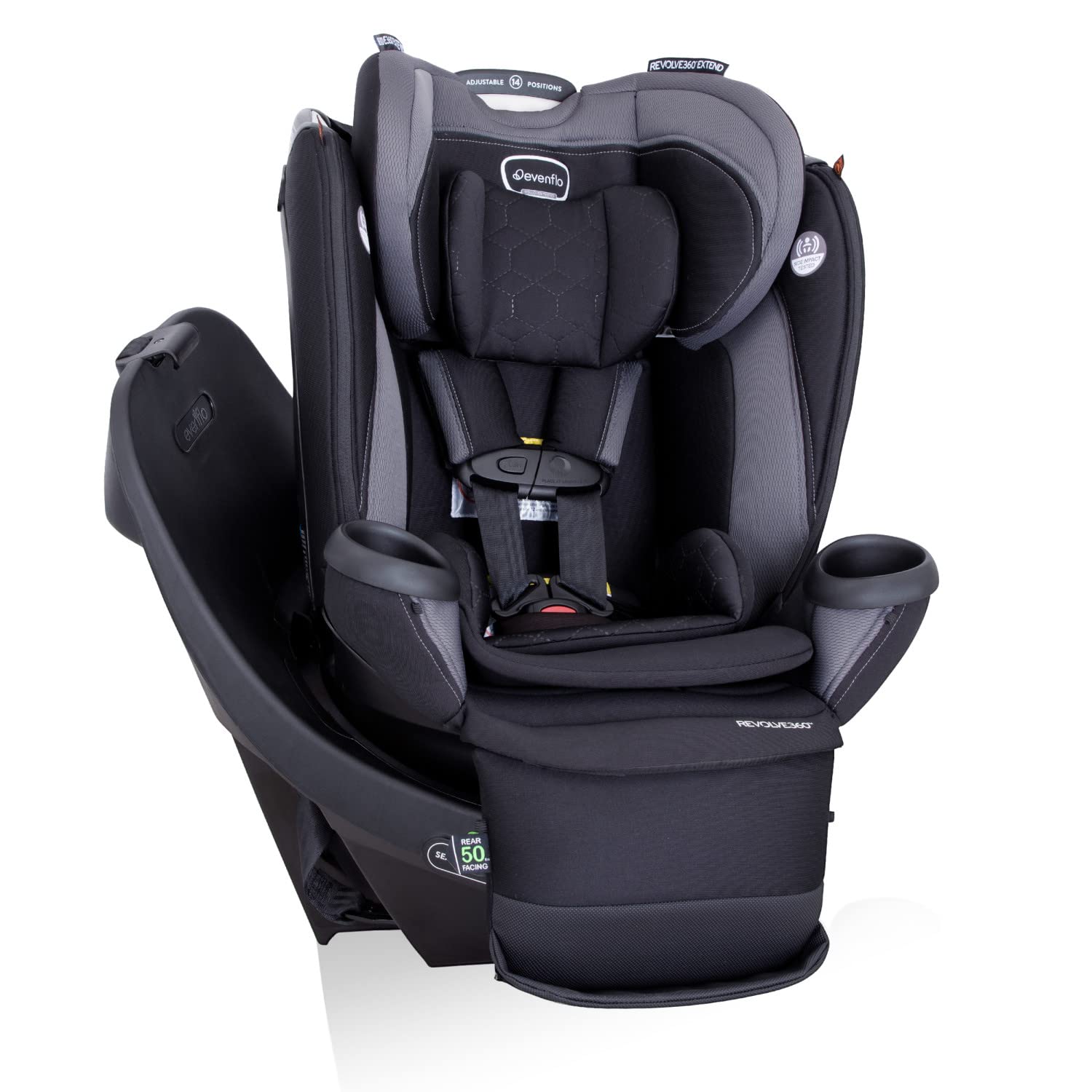 EVENFLO Revolve360 Extend All-in-One Car Seat with Cover