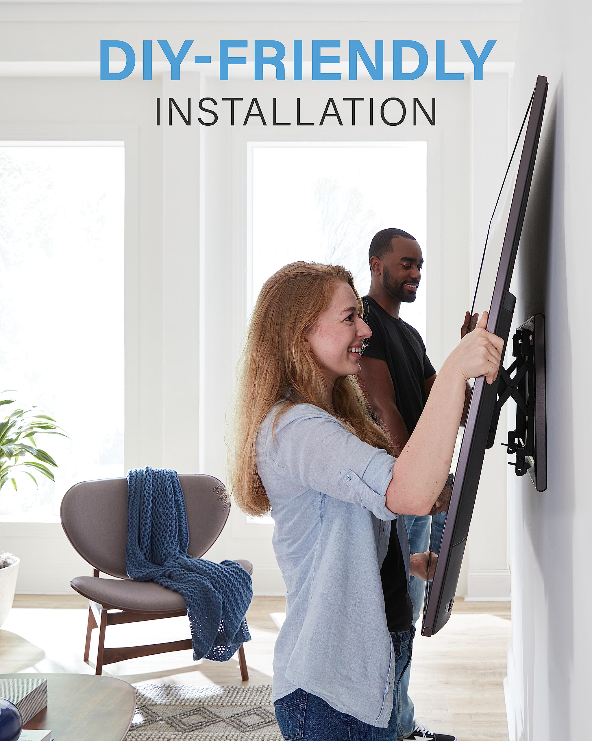 SANUS Tilting TV Wall Mount for Large TVs Up to 90��