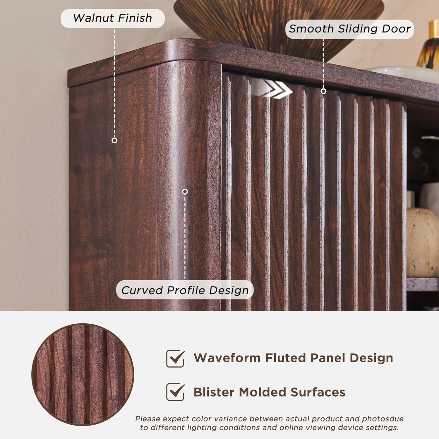 Modern Bathroom Wall Cabinet, Medicine Cabinet, Wall Storage Organizer