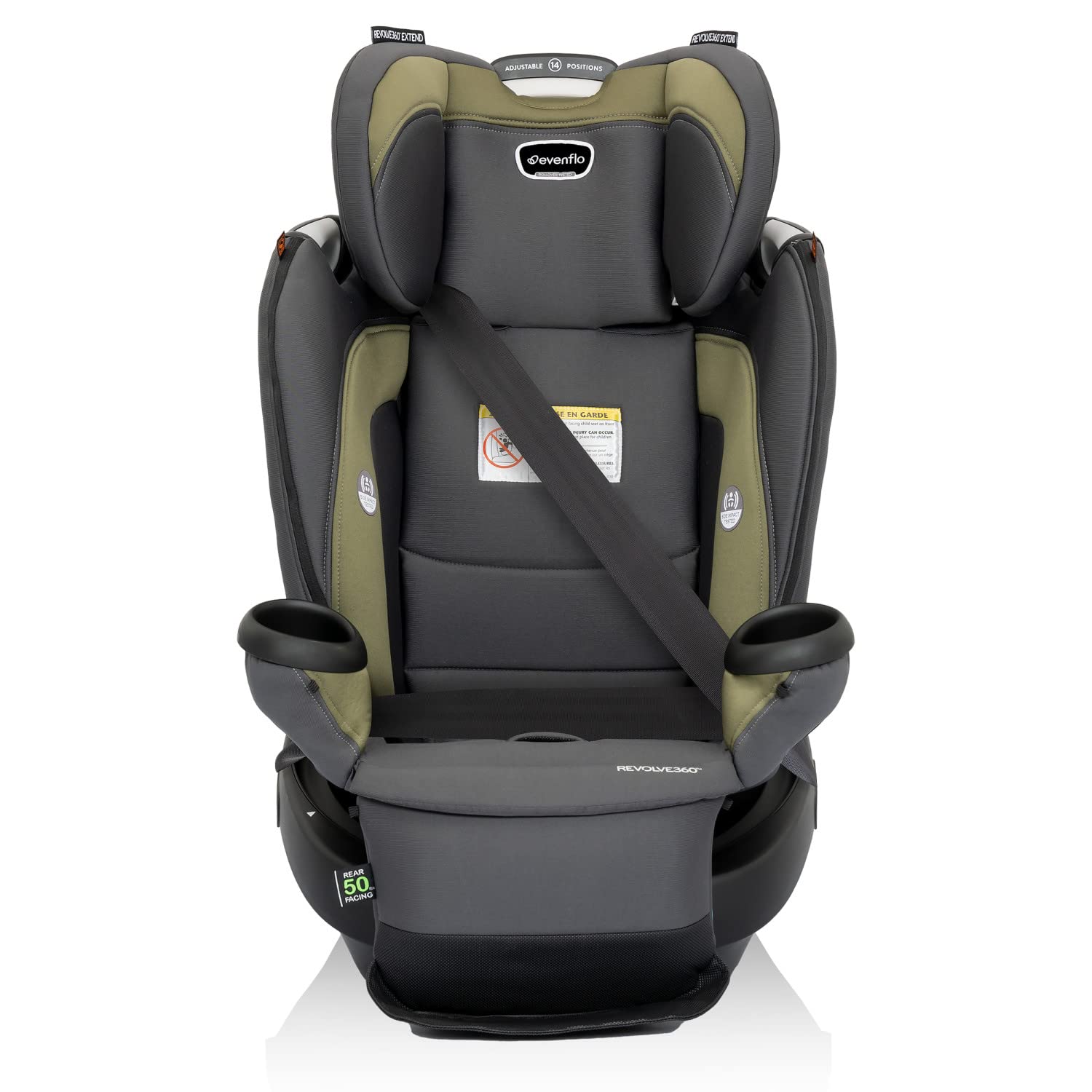 EVENFLO Revolve360 Extend All-in-One Car Seat with Cover
