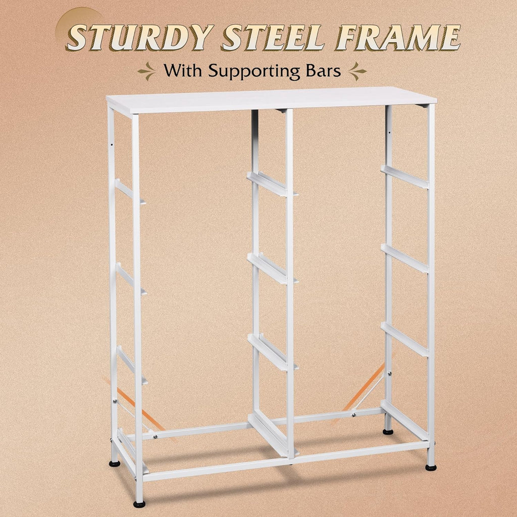 WLIVE Fabric Dresser for Bedroom, Tall Dresser with 8 Drawers