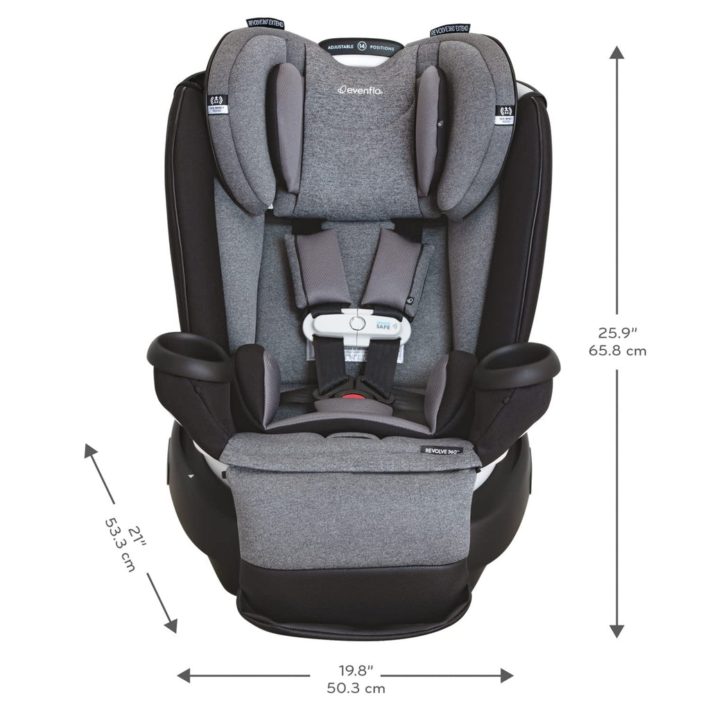EVENFLO Revolve360 Extend All-in-One Car Seat with Cover