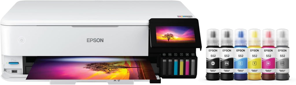 EPSON Ecotank ET-8550 Wireless Wide-Format All-In-One Printer