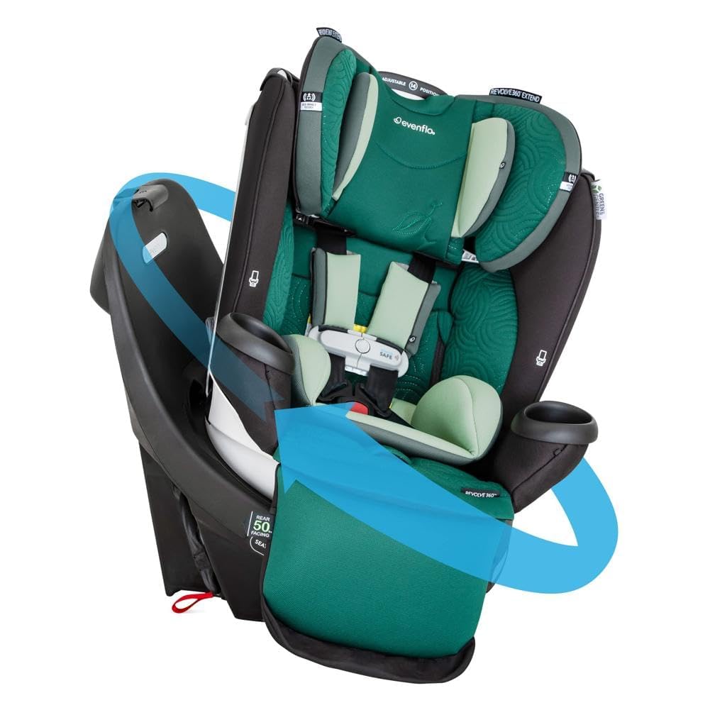 EVENFLO Revolve360 Extend All-in-One Car Seat with Cover