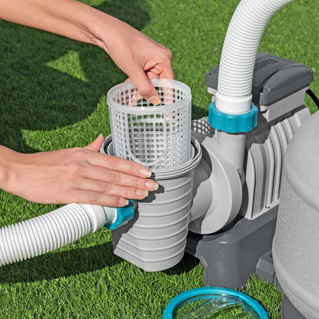 BESTWAY 2,200 Gallon Sand Filter Pump for Above Ground Pools
