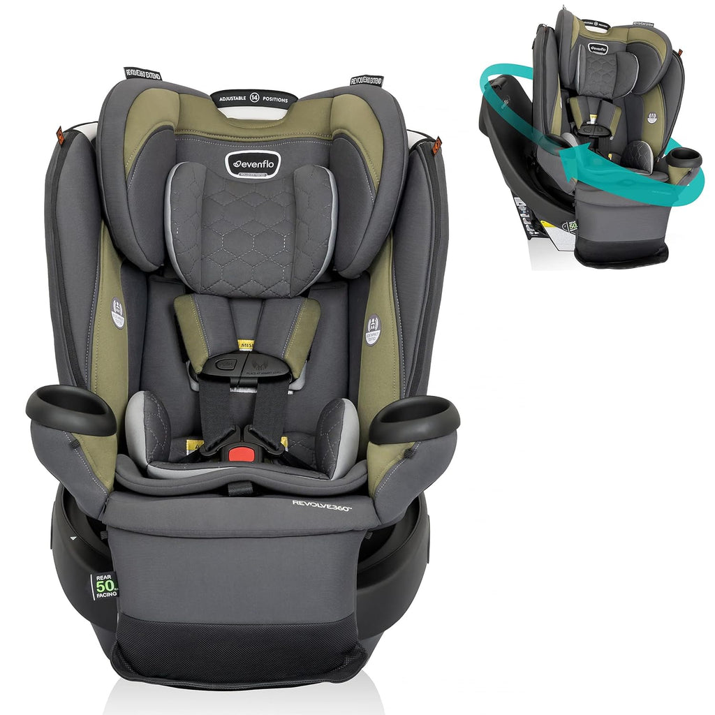 EVENFLO Revolve360 Extend All-in-One Car Seat with Cover