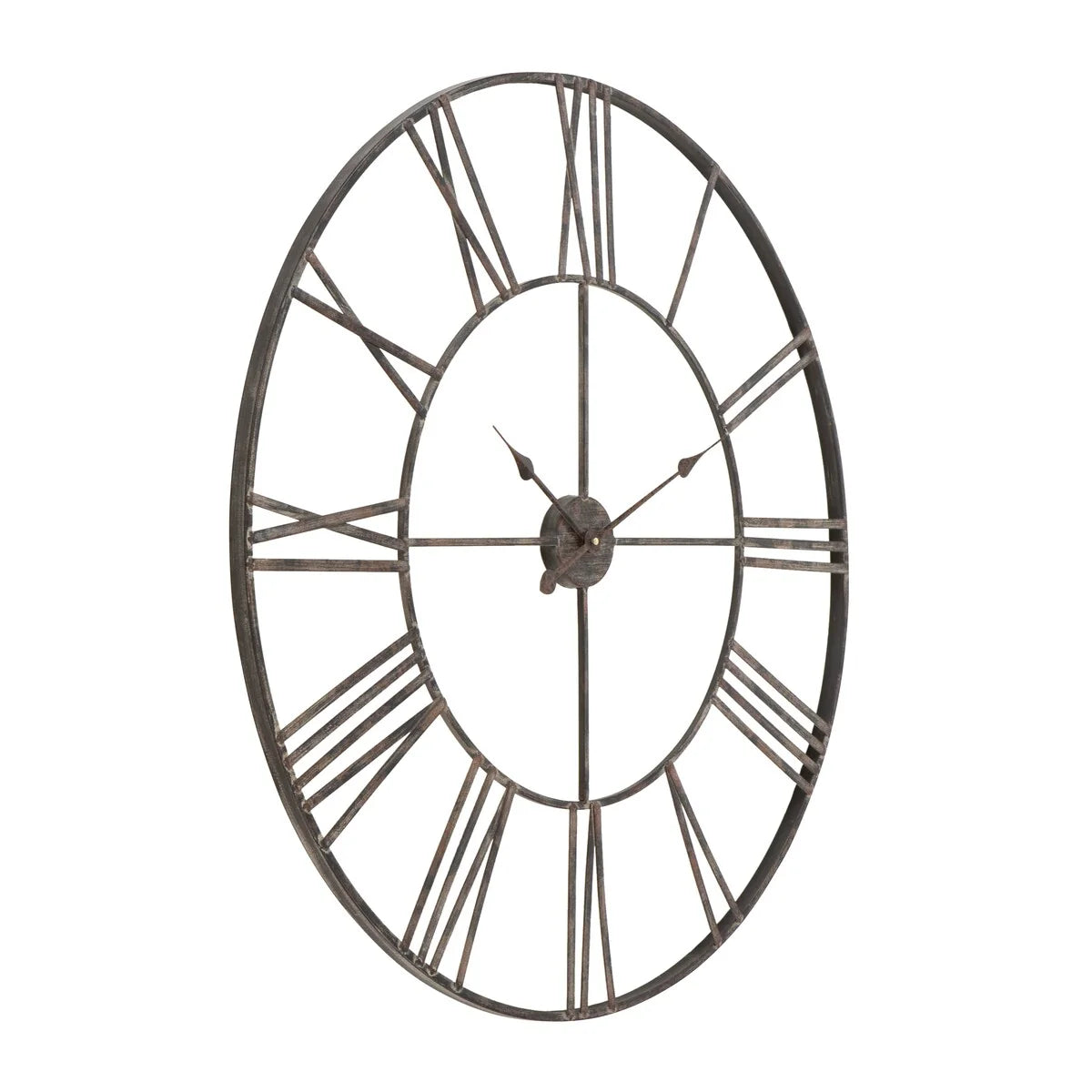 Solange Round Metal Wall Clock