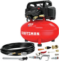 CRAFTSMAN Air Compressor 6 Gallon Pancake Oil-Free Kit