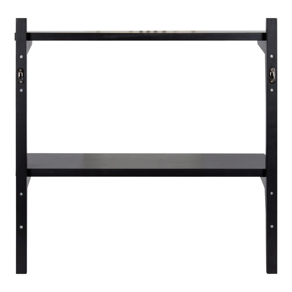 Kate and Laurel Meridien Mid-Century Wall Shelves - 24x8x24