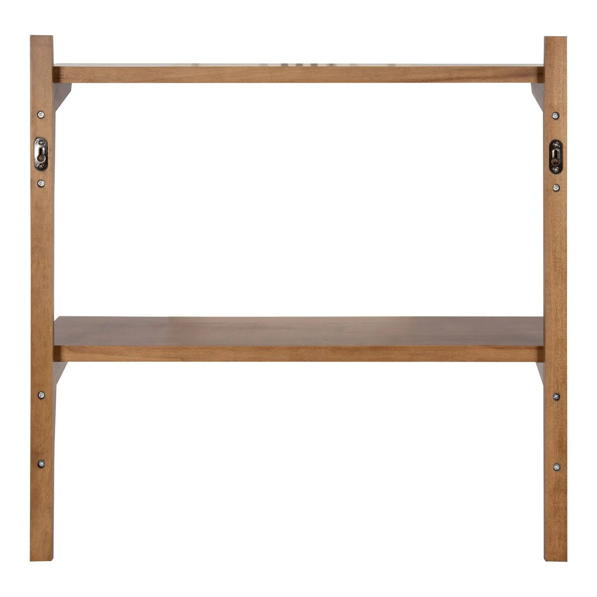 Kate and Laurel Meridien Mid-Century Wall Shelves - 24x8x24