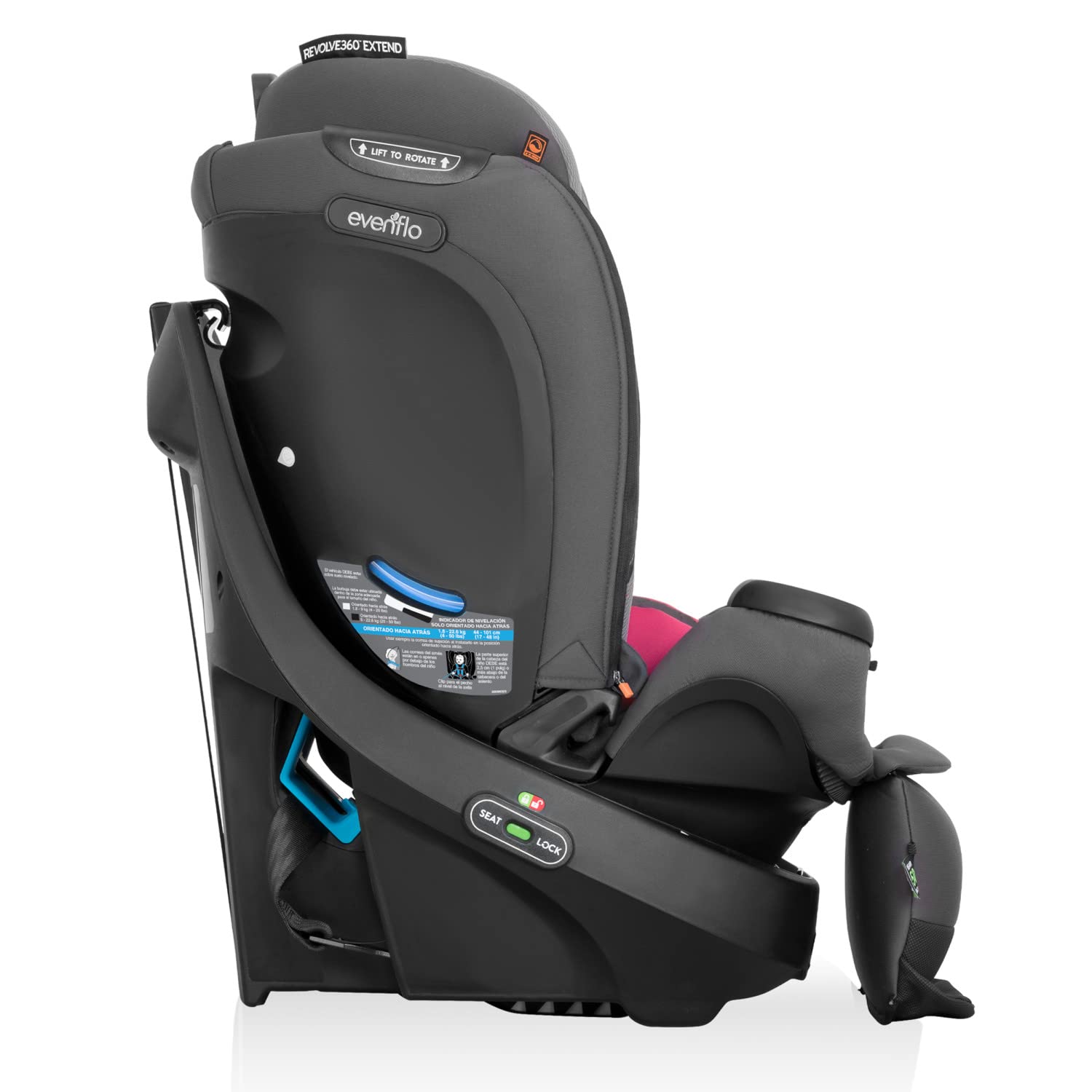 EVENFLO Revolve360 Extend All-in-One Car Seat with Cover
