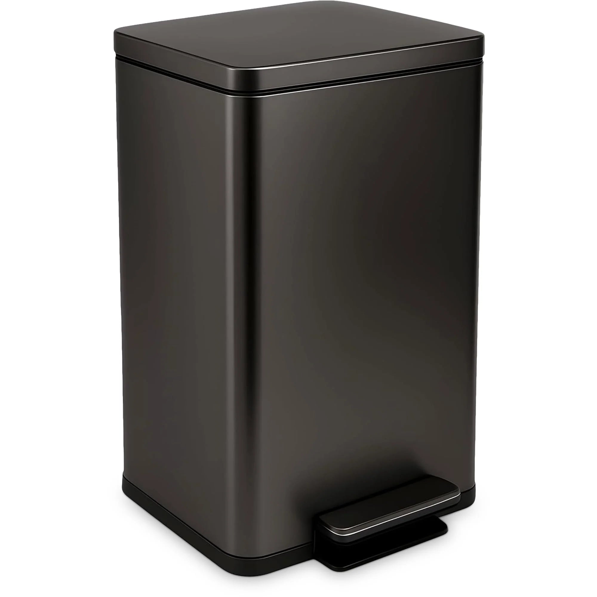 SIMPLI-MAGIC 13.2 Gallon Step Trash Can - Odor Control, Hands-Free