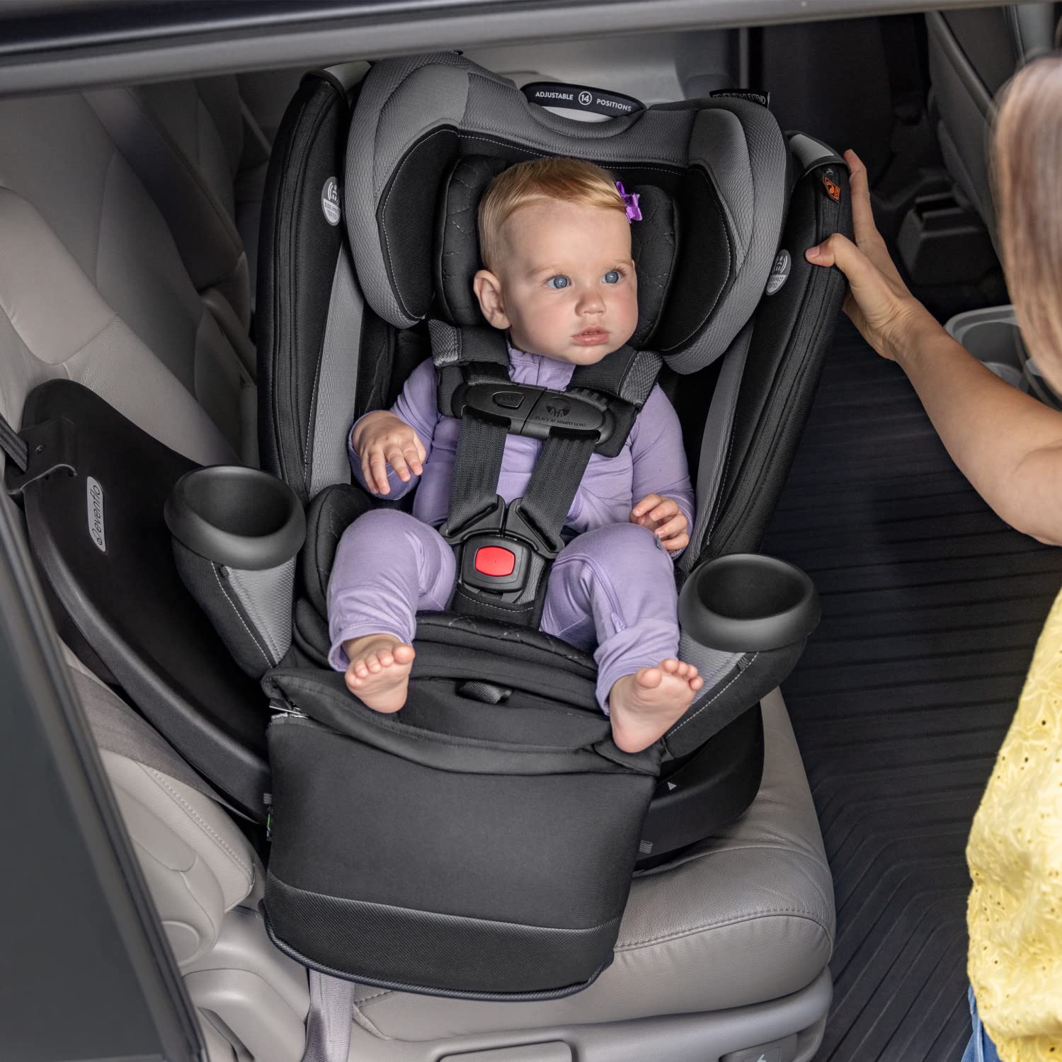 EVENFLO Revolve360 Extend All-in-One Car Seat with Cover