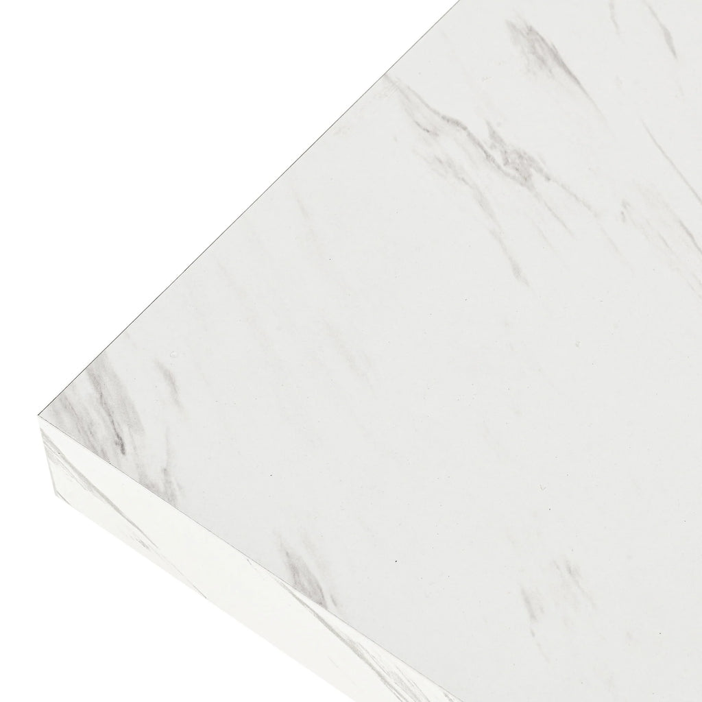 Modern Gold Console Sofa Table with Marbling Top for Entryway Hallway