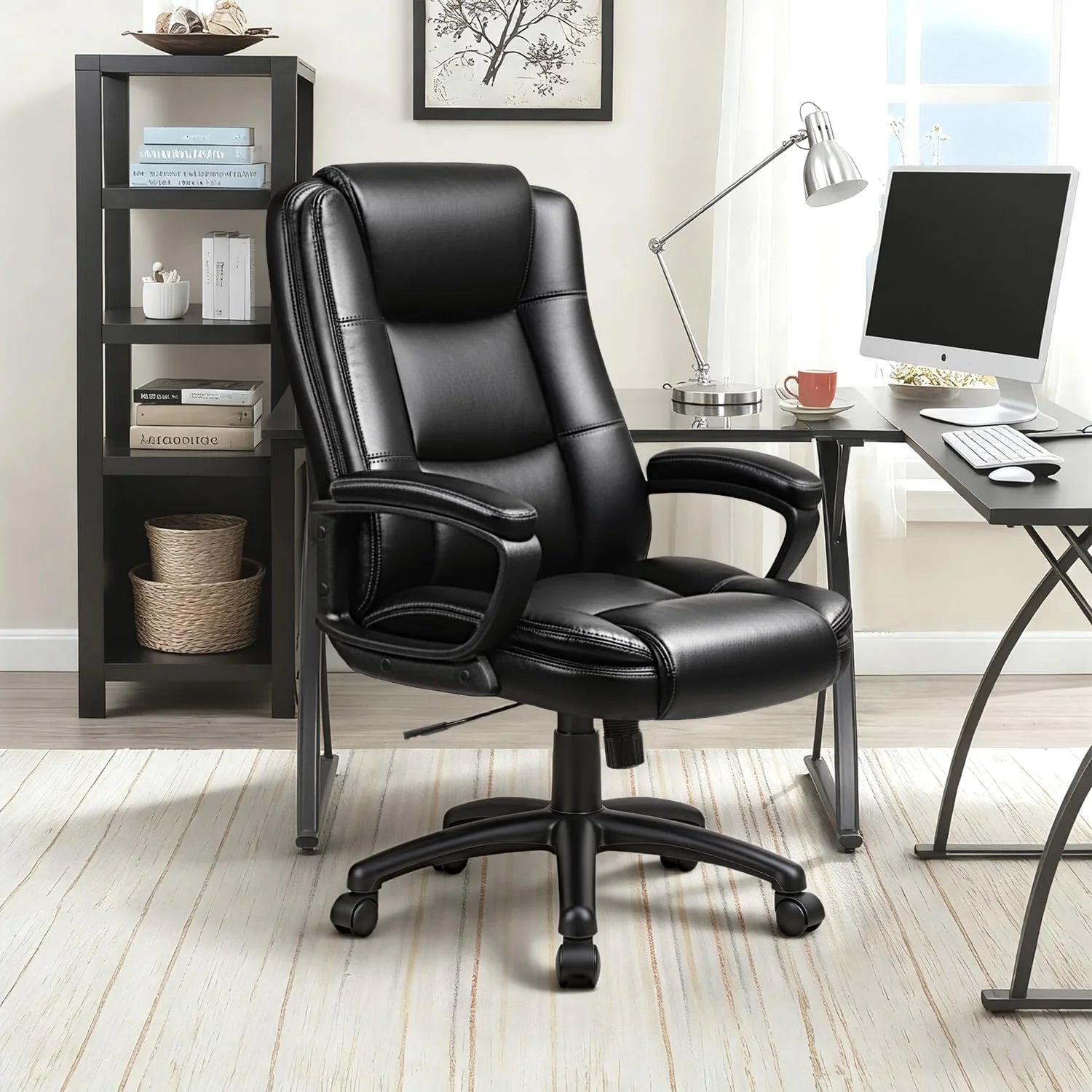 OFIKA Home Office Chair for Big and Tall - Heavy Duty Ergonomic