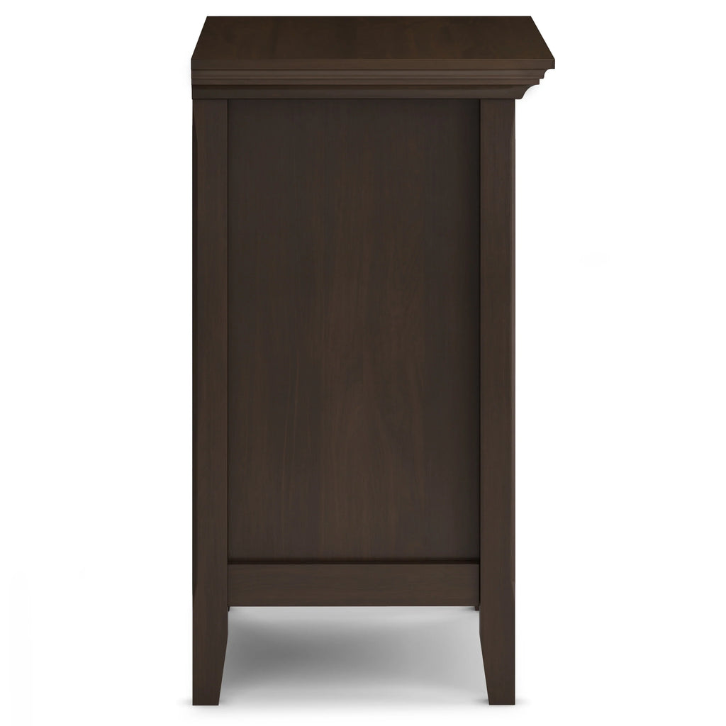 WYNDENHALL Halifax SOLID WOOD 24 inch Wide Bedside Nightstand Table