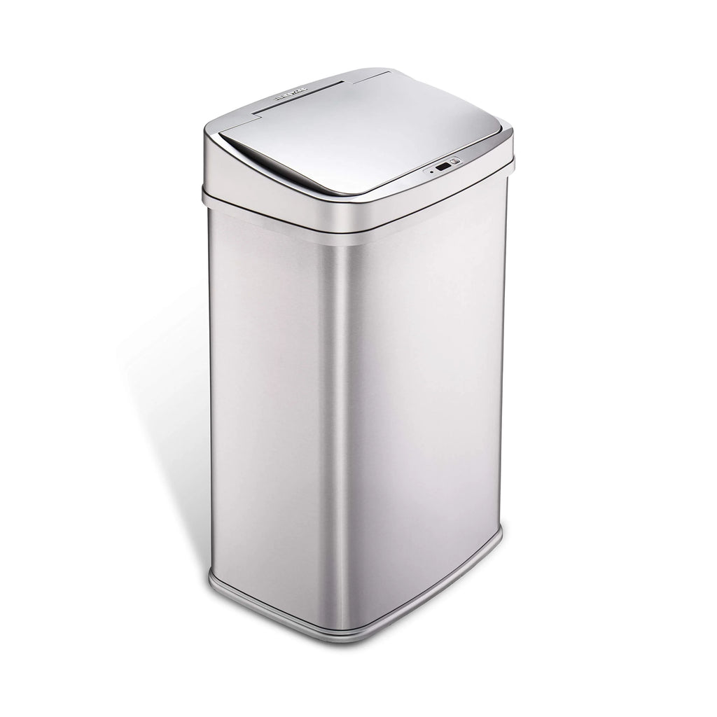 NINESTARS 13 Gallon Touchless Motion Sensor Trash Can