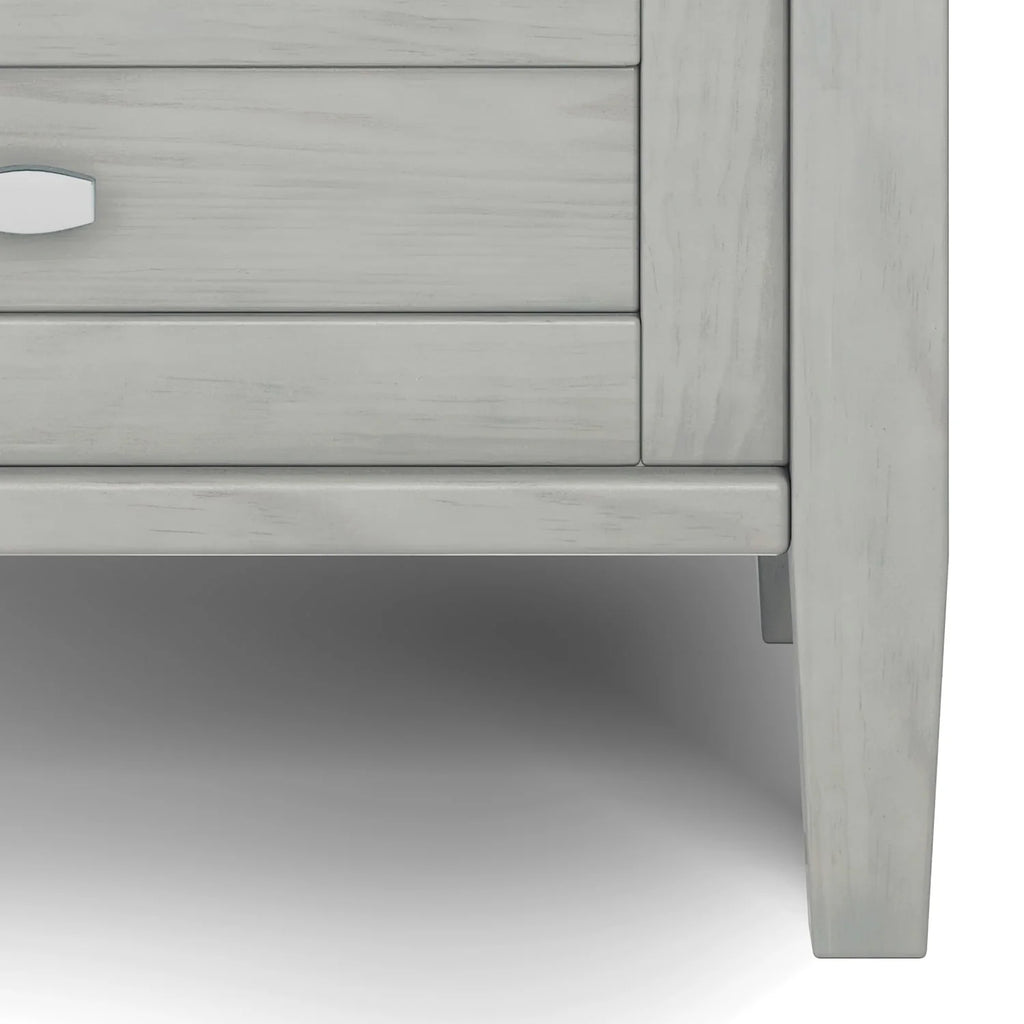 WYNDENHALL Norfolk SOLID WOOD 20 inch Wide Rectangle Transitional End Side Table - 20 inch Wide