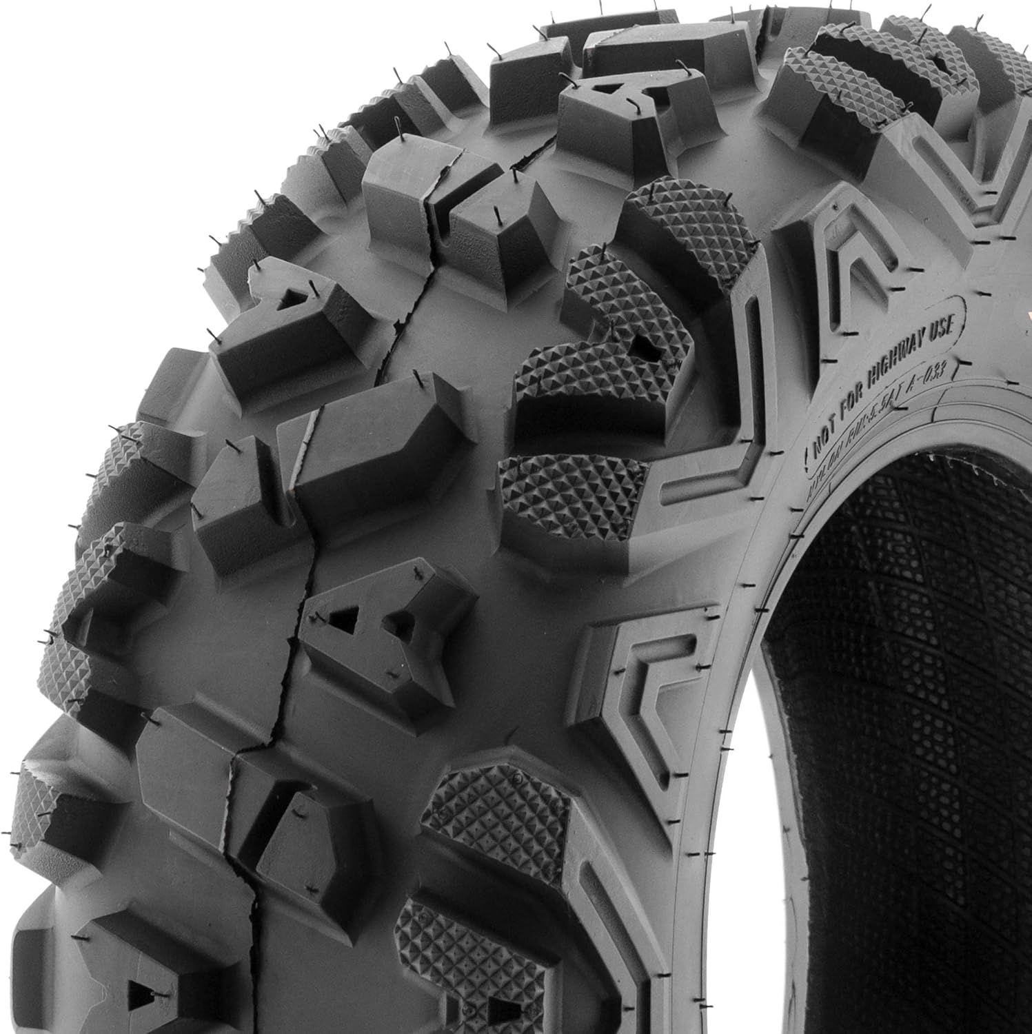 SUNF Power.I ATV UTV All-Terrain Tires Set of 4 25X8-12 25X10-12